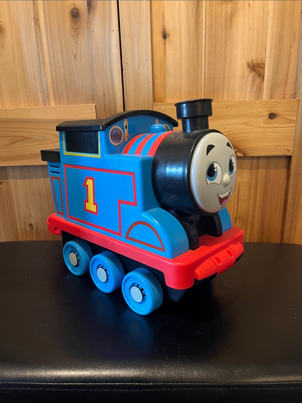 Thomas & Friends Blue and Red Number 1 Train Toy with Handle